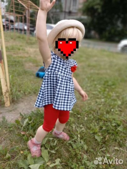 Шляпа для девочки 1.5 года