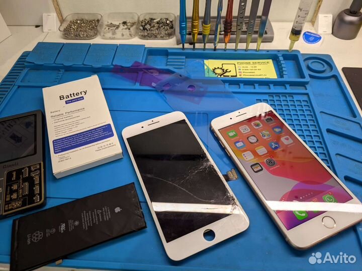 Экран iPhone 7, 8 с установкой