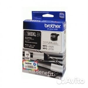 Картидж Brother LC569XL Black