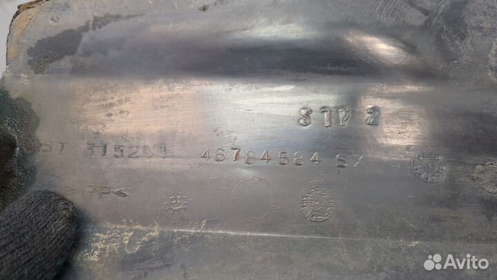 Защита арок (подкрылок) Fiat Stilo, 2001