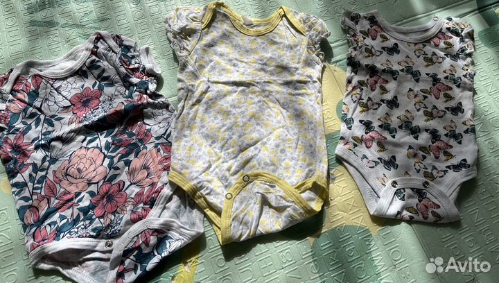 Пакет вещей на девочку до года