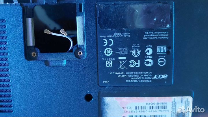 Корпус для ноутбука acer