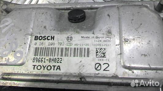 Блок управления двигателем peugeot 107 1 (68R10PF0