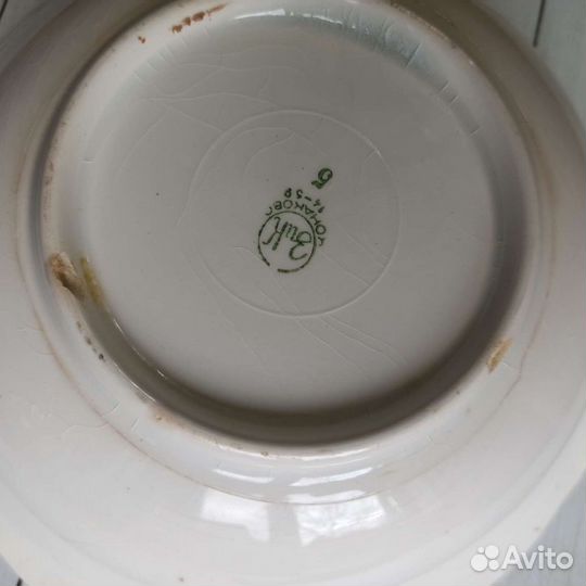 Посуда СССР 50-60 год зик Конаково