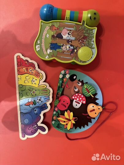 Деревянные пазлы развивающие