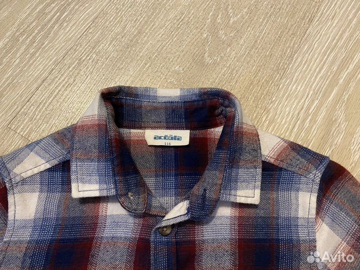 Рубашка для мальчика размер 116