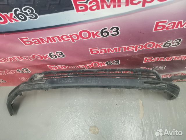 Юбка переднего бампера Toyota Highlander