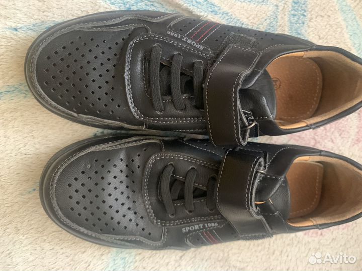 Ботинки школьные для мальчика 34 размер