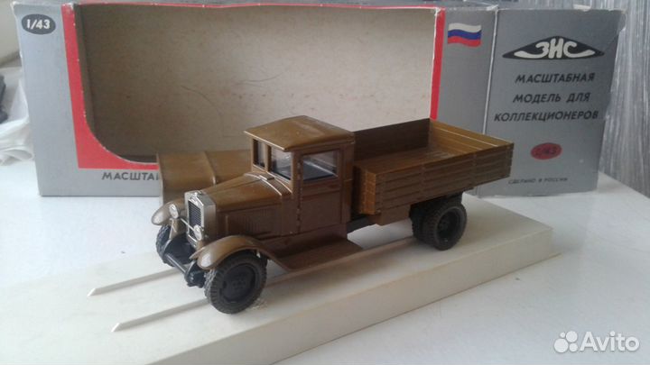Редкие и номерные модели авто СССР 1/43