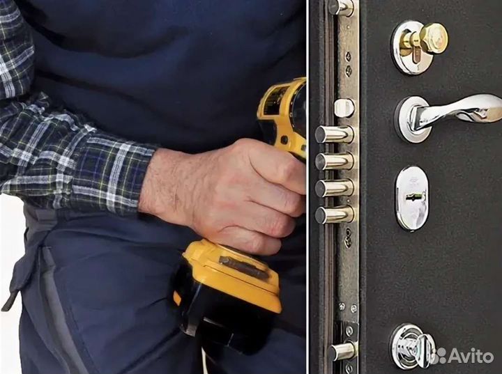 Ремонт входных металлических дверей