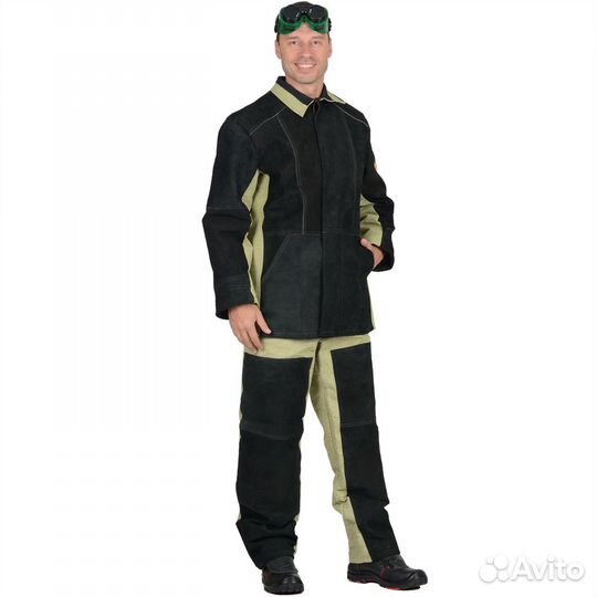 Костюм сварщика брезентовый с р.60-62 рост 3-4 М