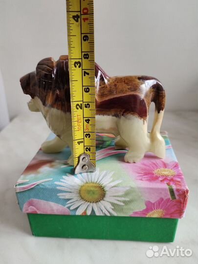 Фигурка Лев из оникса