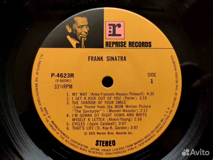 Frank Sinatra – Reprise – Japan 1979 OBI №1