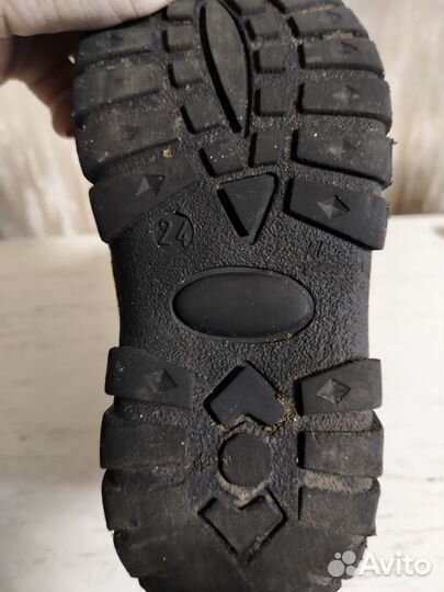 Сапожки зимние на мальчика 3 пары 24-25 р-ры