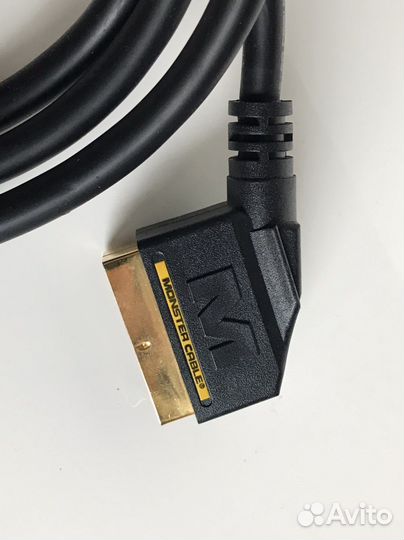 Monster cable, кабель Scart - AV RCA
