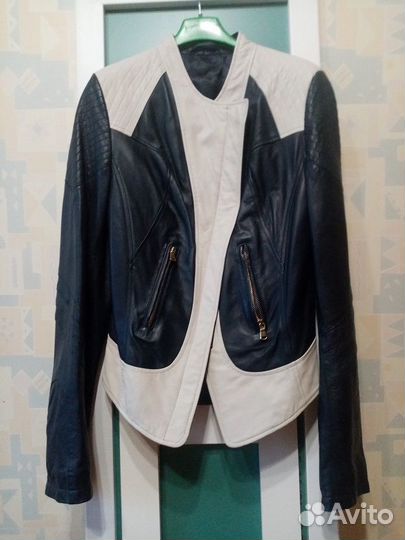 Куртка из натуральной кожи на девочку подростка