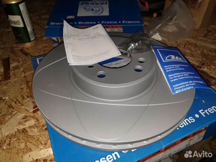 Усиленные тормоза от х5 е53, х3 е83 Ate Power