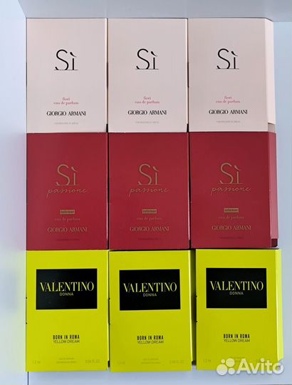 Пробники парфюма