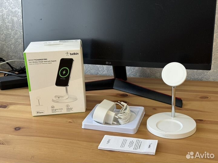 Belkin Boost Charge Pro 2 in 1 Wireless MagSafe