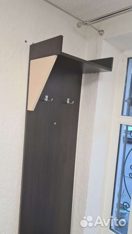 Вешалка в прихожую с обувницей