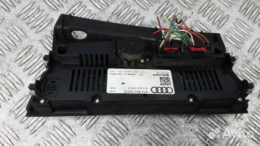 Блок управления печки и климат-контроля audi A4 B8