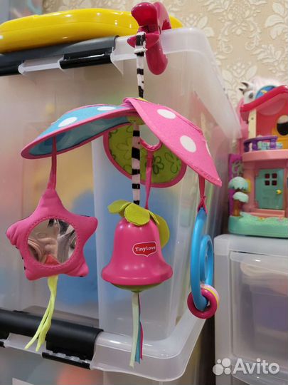 Подвеска Tiny Love Веселая карусель, колокольчики