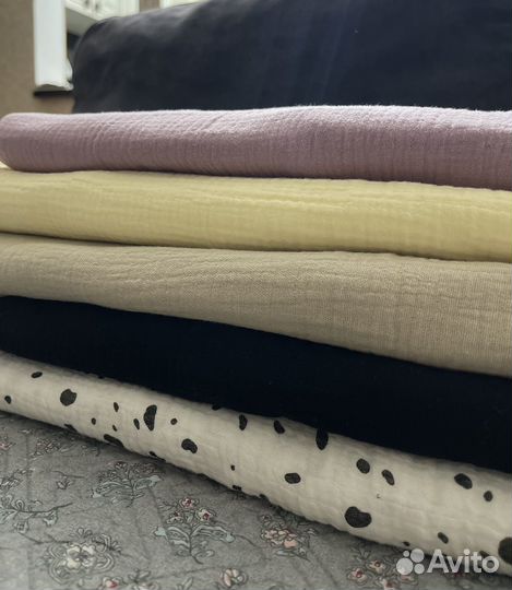 Муслиновые пеленки новые