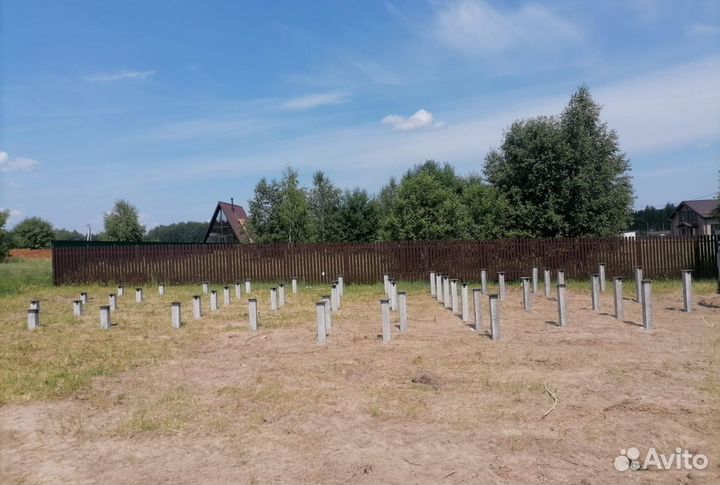 Фундамент жб сваи