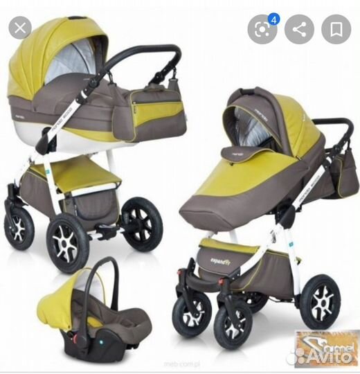 Коляска Mondo 3в1