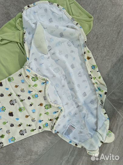 Кокон-пеленки на липучках SwaddleMe 2 шт