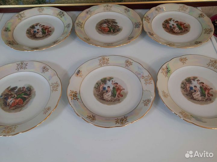 Тарелки гдр kahla мадонна