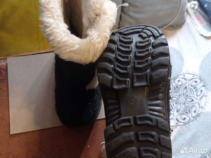 Сапожки зимние детские р. 29