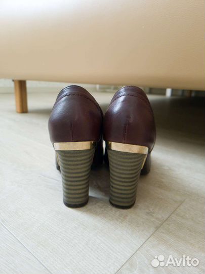 Туфли натуральная кожа 37
