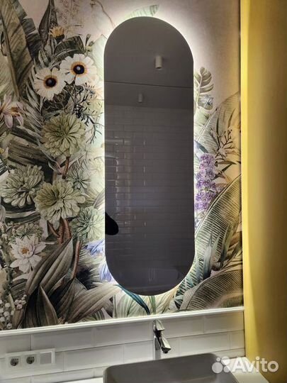 Зеркало в ванную с LED подсветкой