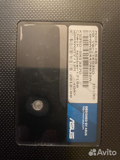 Ноутбук asus K53S