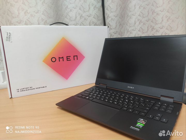 Игровой ноутбук HP omen 15