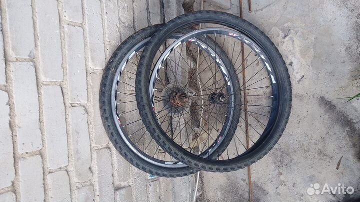 Заднее и переднее колесо на велосипед 26 бу