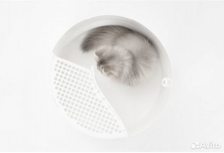 Туалет для кошки пластиковый 