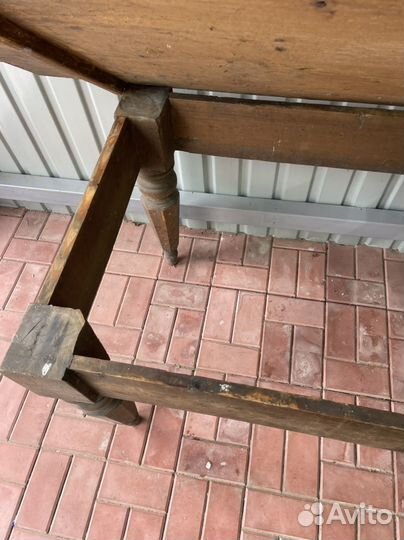 Стол большой старинный Массив