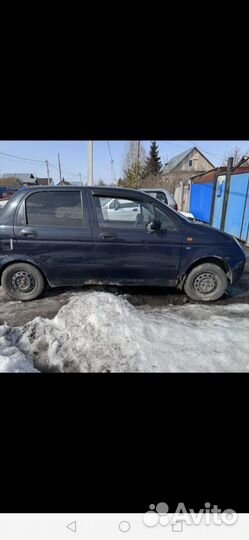 Daewoo Matiz 0.8 МТ, 2007, 189 008 км