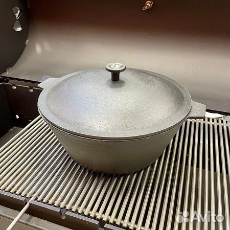 Кастрюля чугунная 4 литра