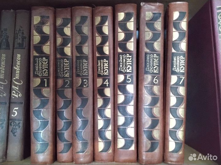 Джеймс Фенимор Купер собрание сочинений в 7 томах