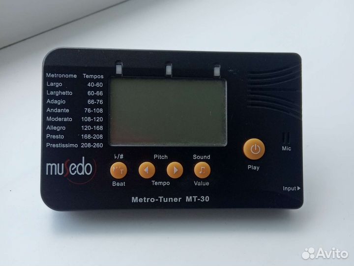 Musedo MT-30 Тюнер-метроном