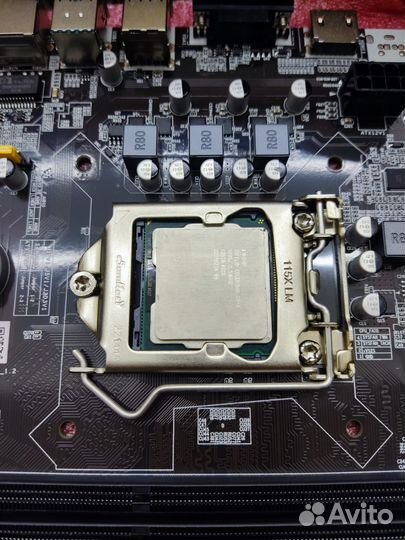 Материнская плата + процессор celeron G540