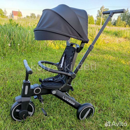 Складной велосипед Luxmom 368 черный