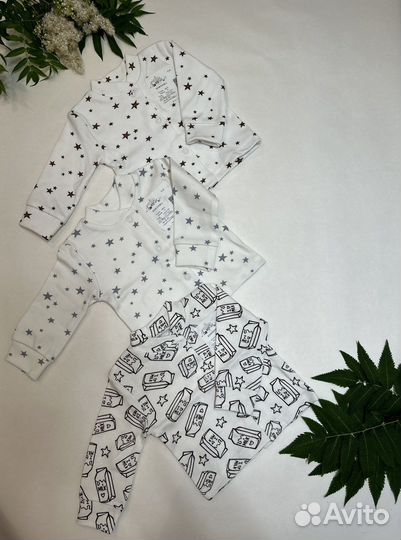 Распашонки новые для новорожденных