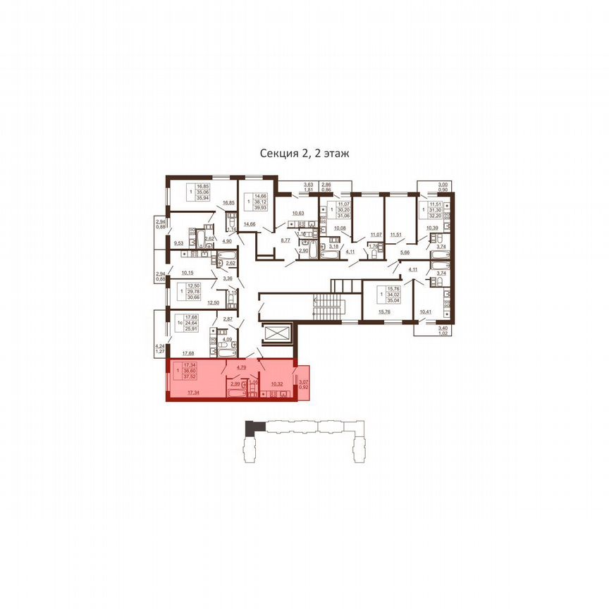 1-к. квартира, 37,5 м², 4/6 эт.