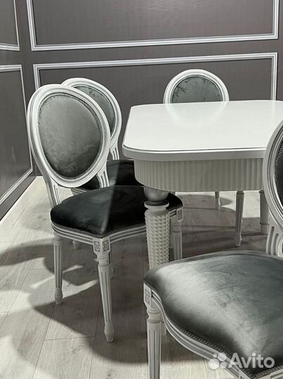 Стол, стулья набор. Доставка по всей России