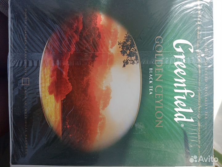 Подарочные коробки чая greenfield, richard