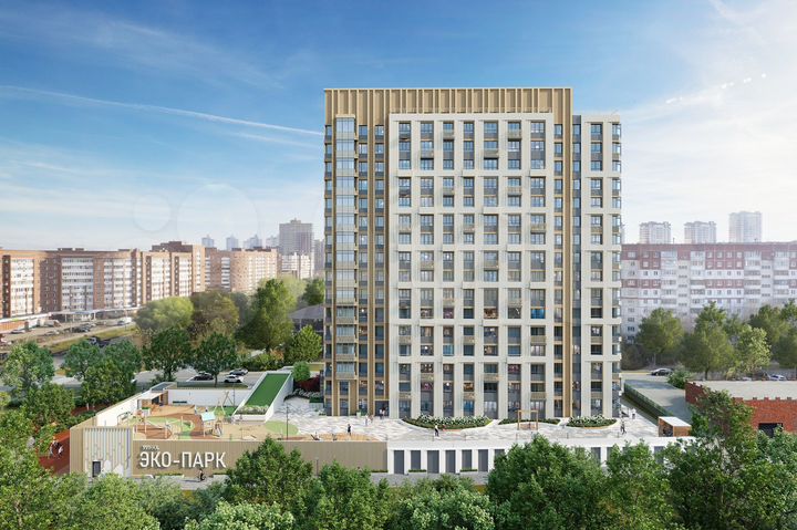 3-к. квартира, 75,2 м², 5/16 эт.